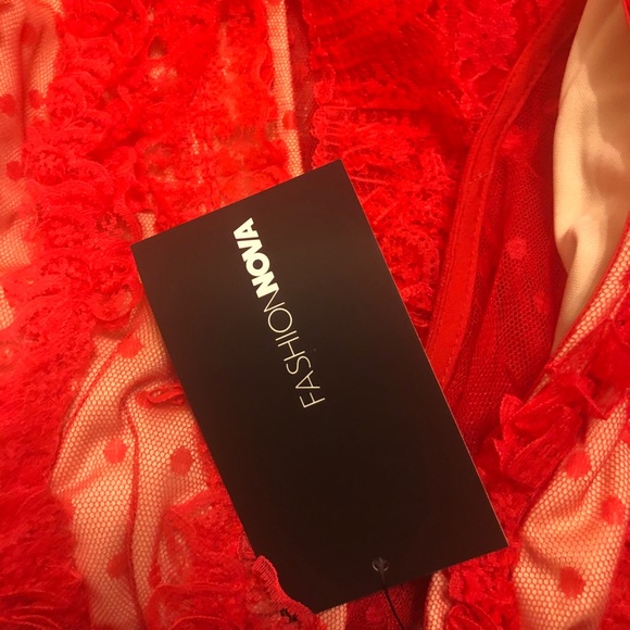 Fashion Nova Young & Beautiful Maxi Dress 1X & 2X - Picture 7 of 7